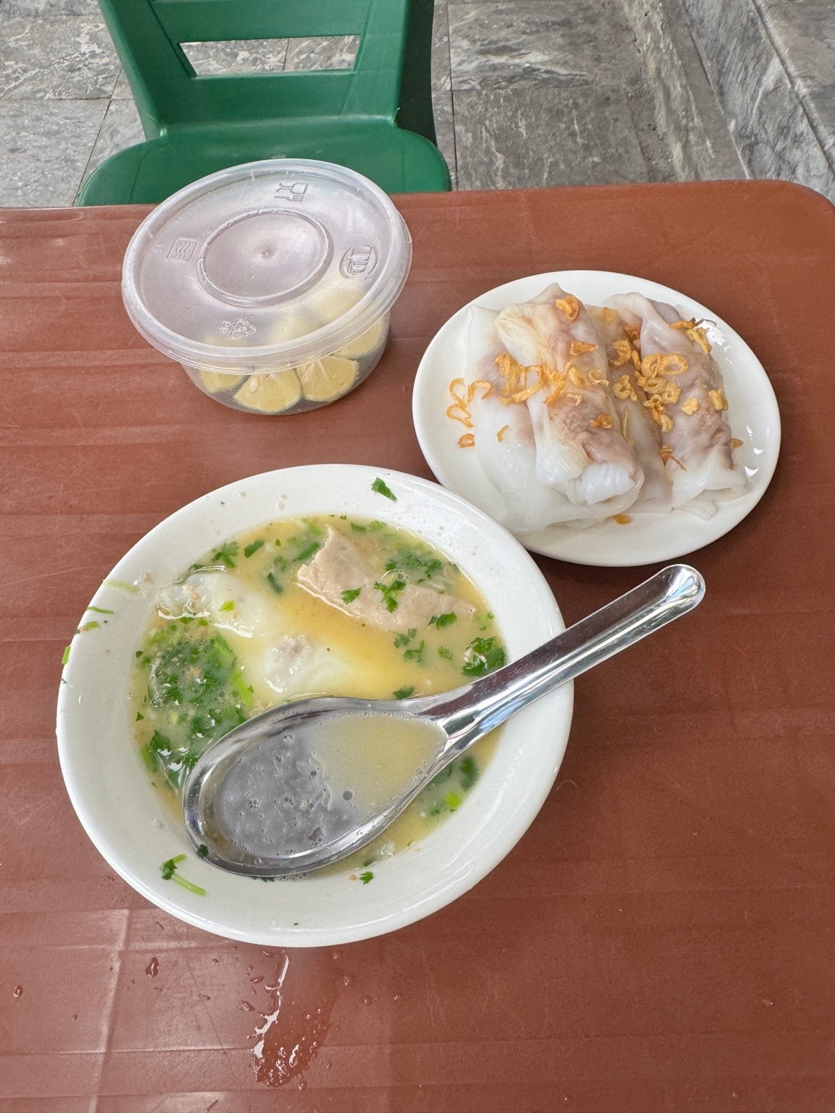 カオバンで食べた朝食